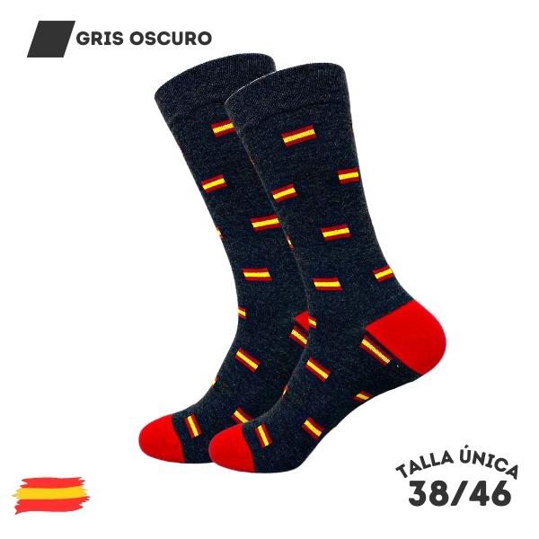 Calcetines España Gris Oscuro