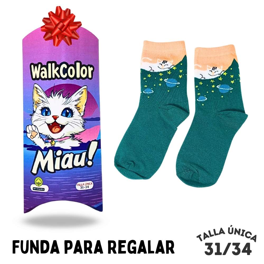 (Kids) Calcetines Gatos