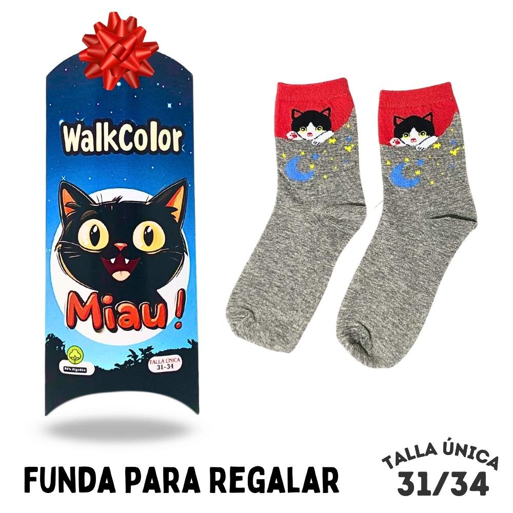 (Kids) Calcetines Gatos