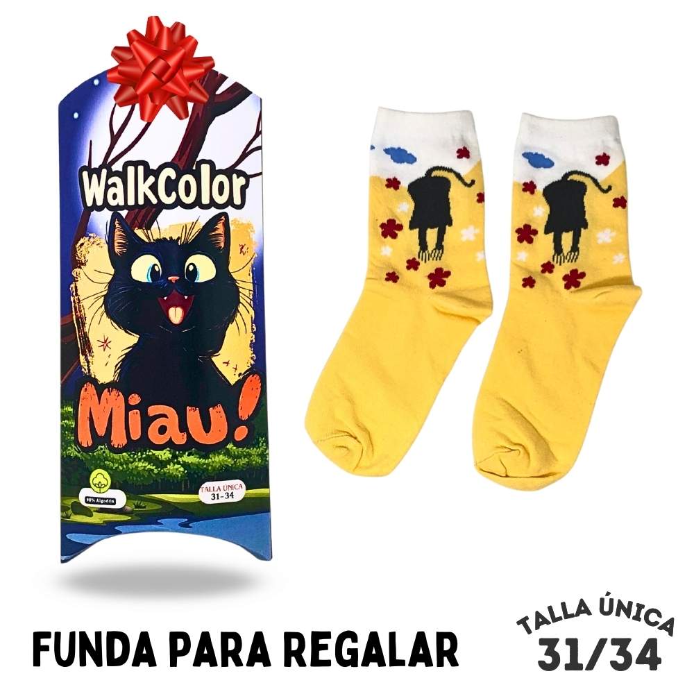 (Kids) Calcetines Gatos
