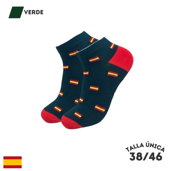 Calcetines Tobilleros España Verde