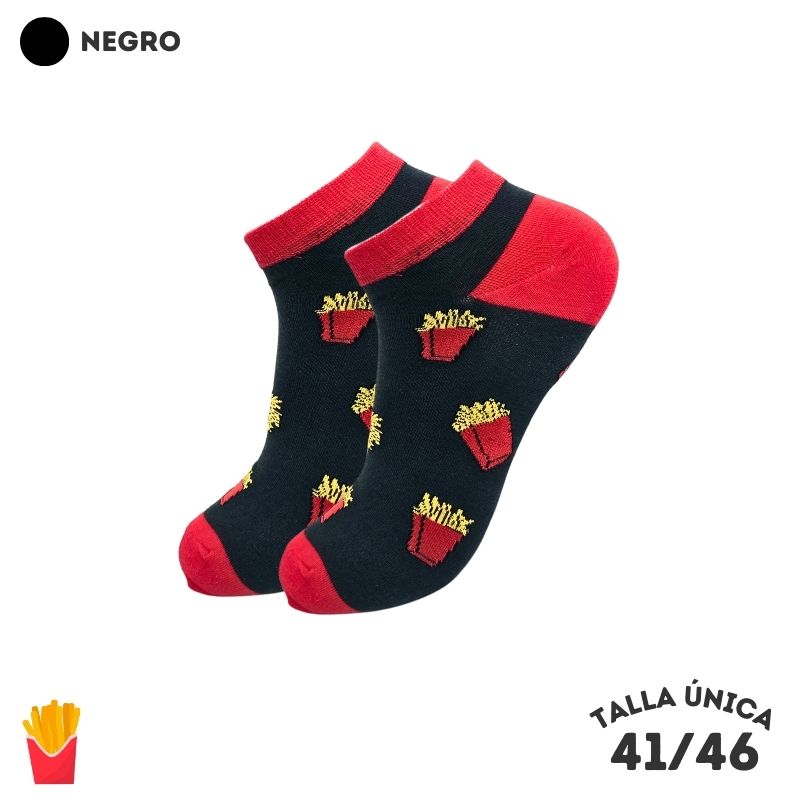 Calcetines Tobilleros Patatas Fritas