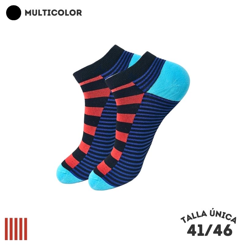 Calcetines Tobilleros Rayas
