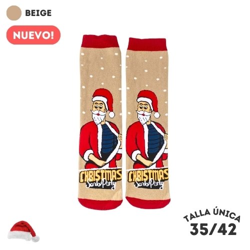 Calcetines Christmas Santa Party