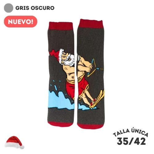 Calcetines Navidad Surfeando