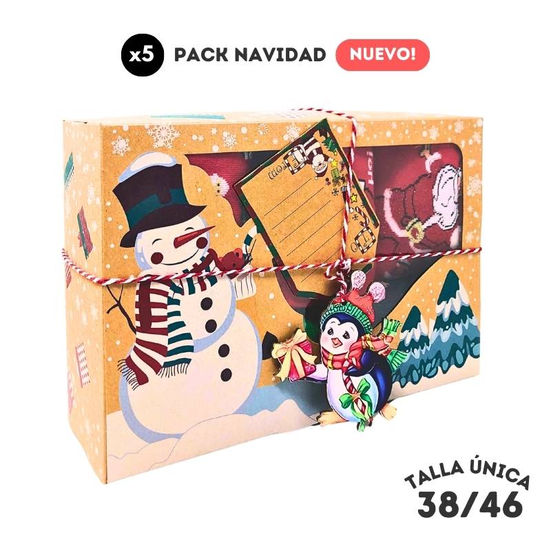 Pack Navidad (x5) – Muñeco de Nieve