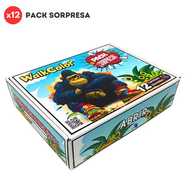 Pack (x12) – Calcetines Divertidos Sorpresa + Envío Gratis