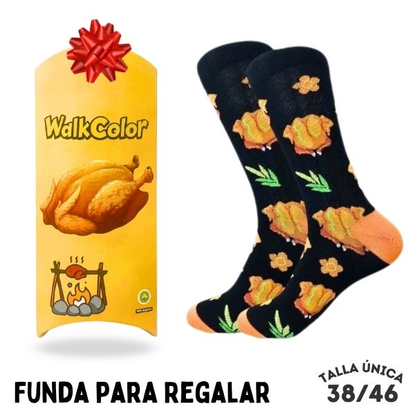 Calcetines Pollos Asados