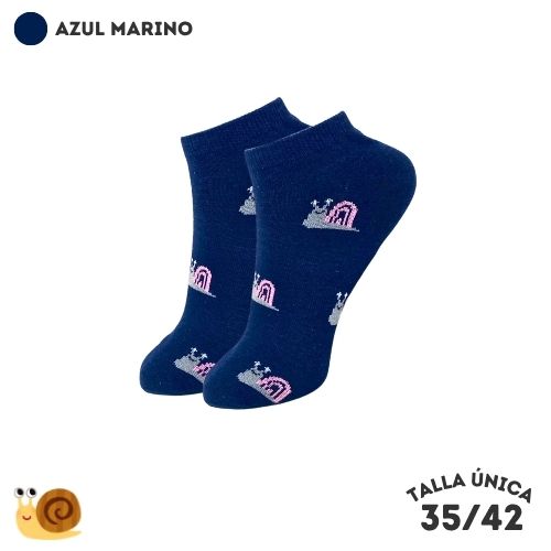 Calcetines Tobilleros Caracoles