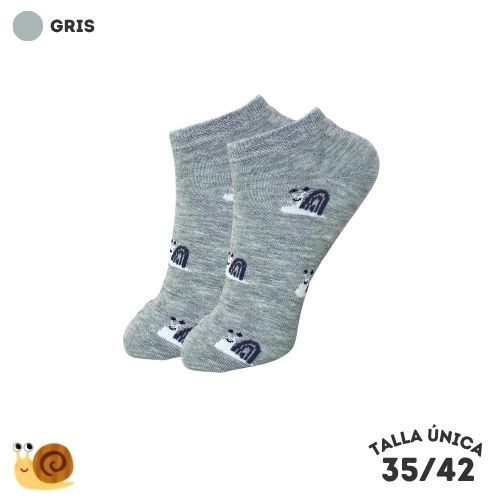 Calcetines Tobilleros Caracoles