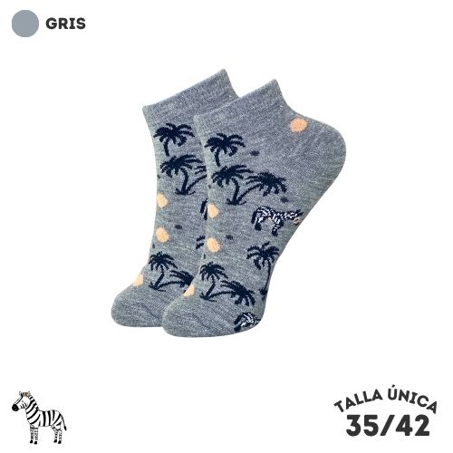 Calcetines Tobilleros Cebras