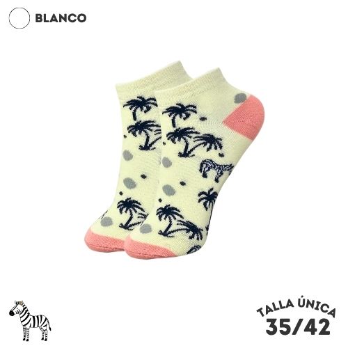 Calcetines Tobilleros Cebras