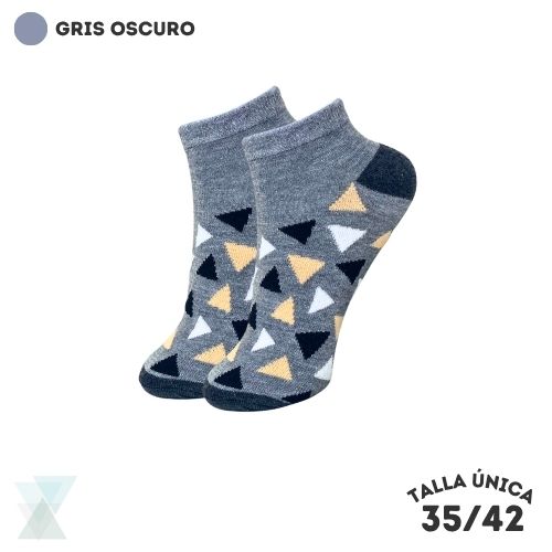 Calcetines Tobilleros Triángulos