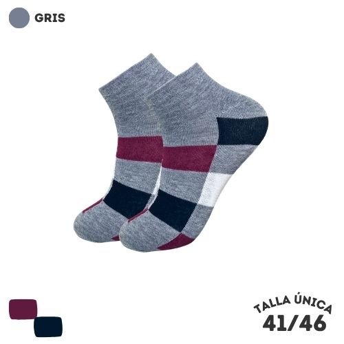 Calcetines Tobilleros Cuadrados