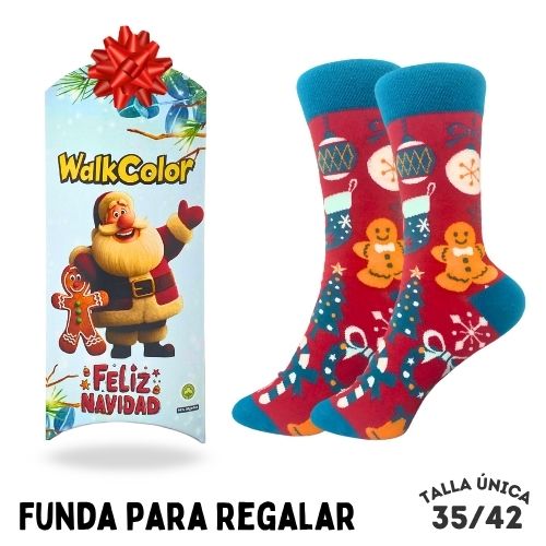 Calcetines Galleta Navidad