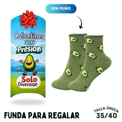 Calcetines Aguacates Sin puño