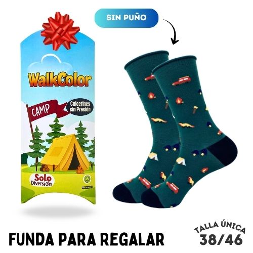 Calcetines Camping Sin Puño