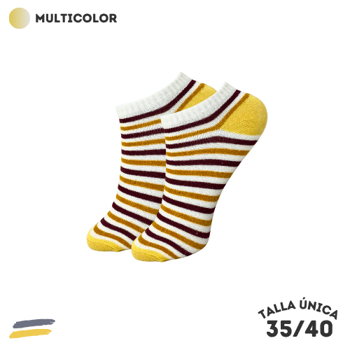 Calcetines Tobilleros Rayas