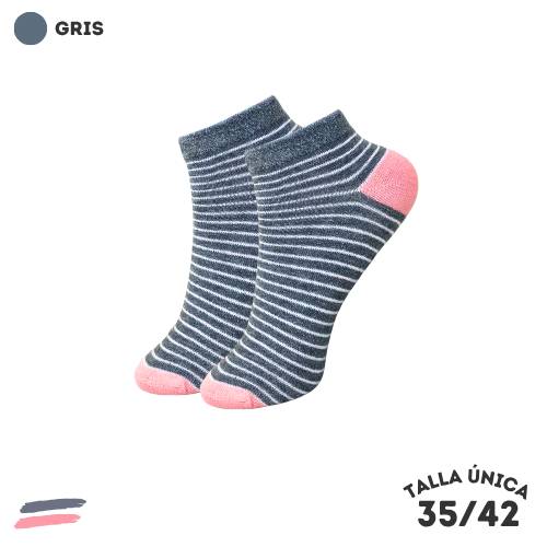 Calcetines Tobilleros Rayas