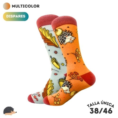 Calcetines Dispares Erizos