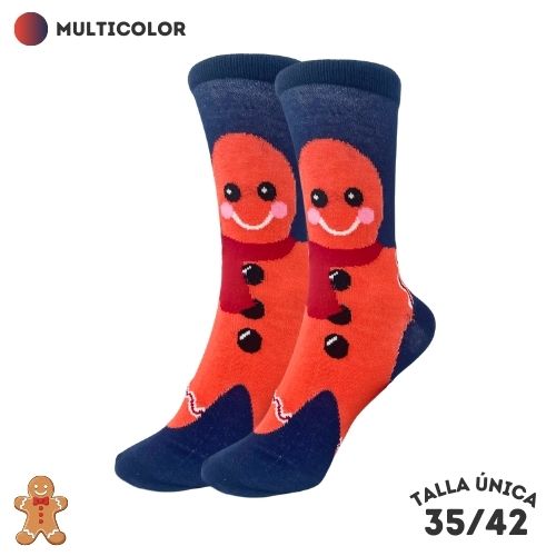 Calcetines Galletas Navidad