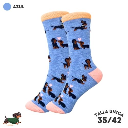Calcetines Perros Salchicha