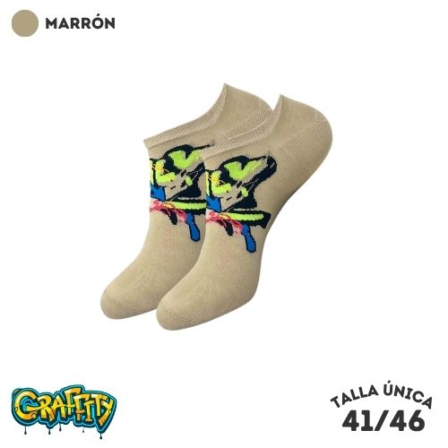 Calcetines Invisibles Graffity