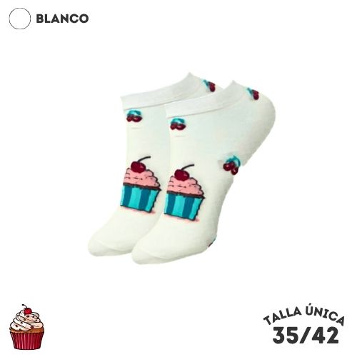 Calcetines Tobilleros Cupcakes