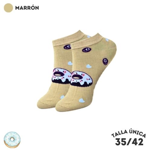 Calcetines Tobilleros Donuts
