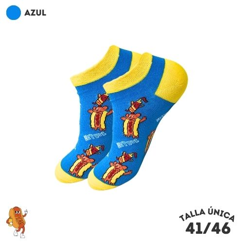 Calcetines Tobilleros Hot Dogs