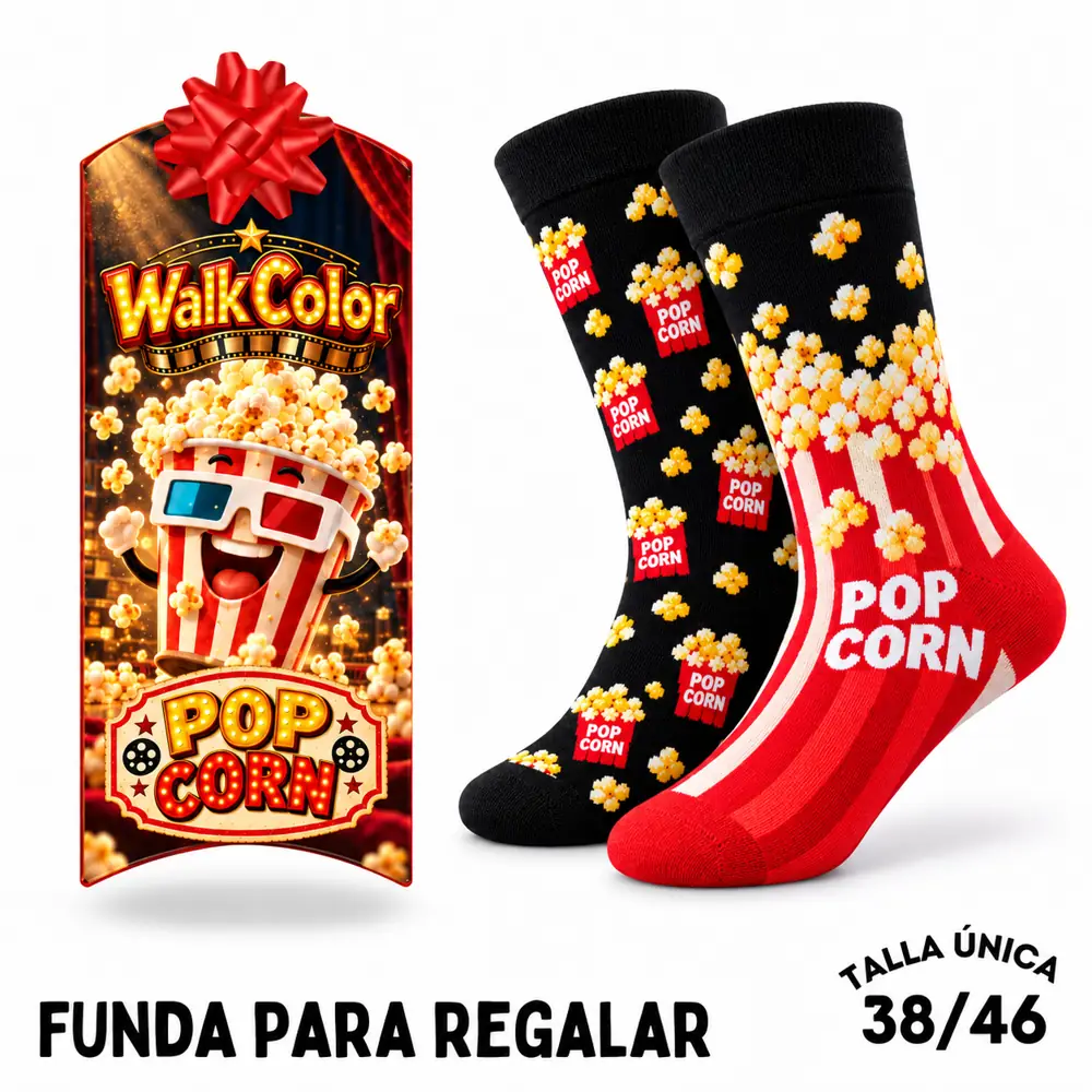 Calcetines Dispares Palomitas