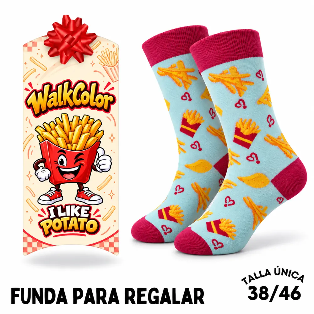 Calcetines Patatas Fritas