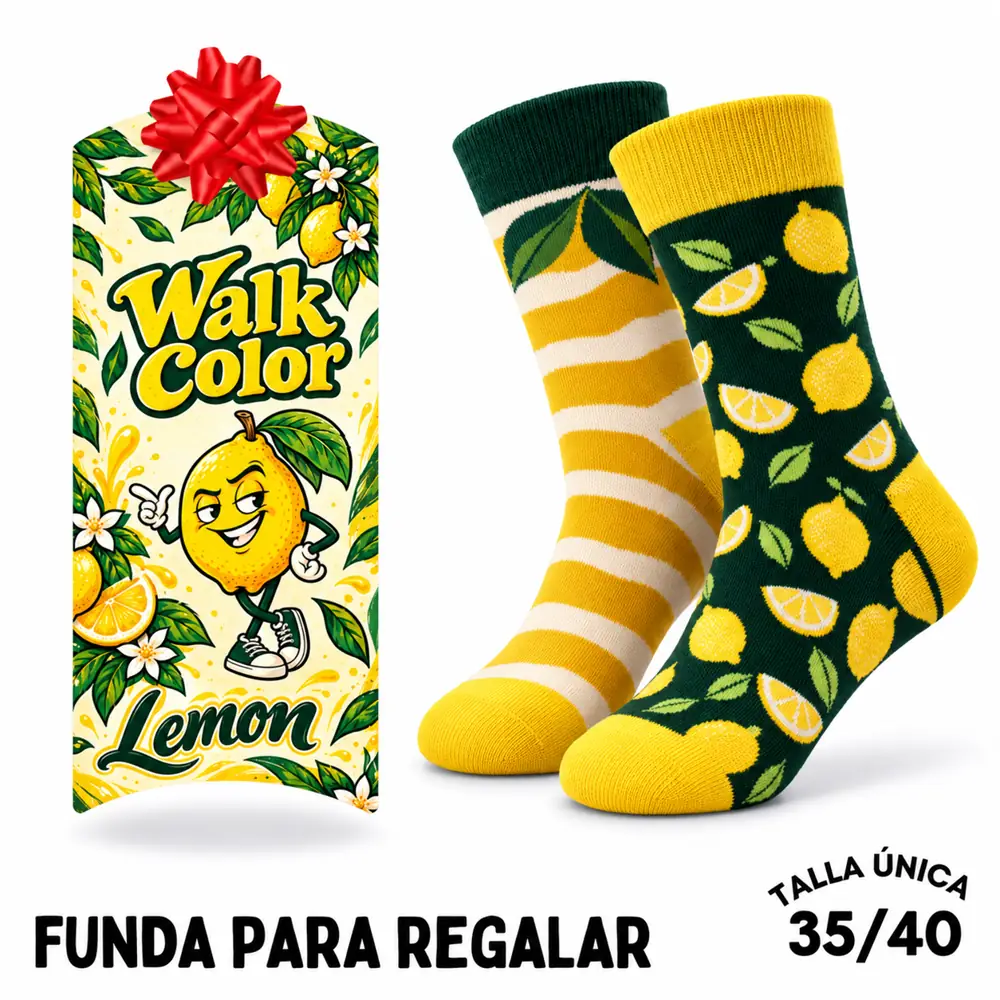 Calcetines Dispares Limones