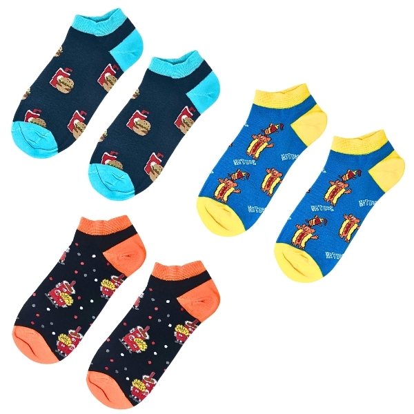 Calcetines del Pack Fast Food | WALKCOLOR