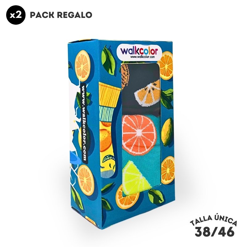 Calcetines Naranjas y Limones | WALKCOLOR