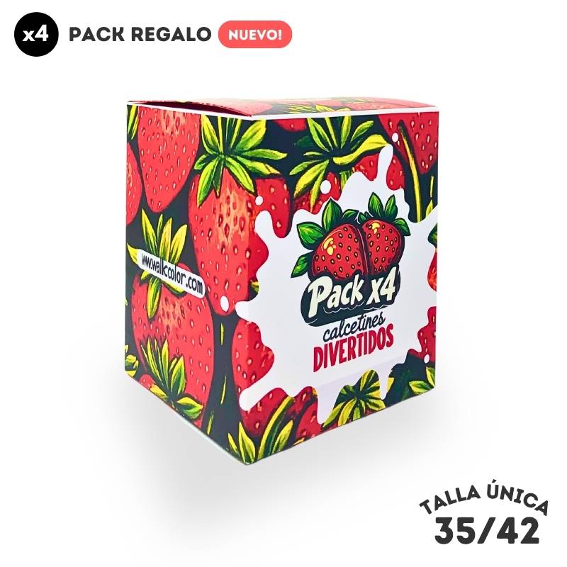 Pack (x4) –  Extra de Fresas