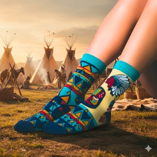 Calcetines Indios Americanos