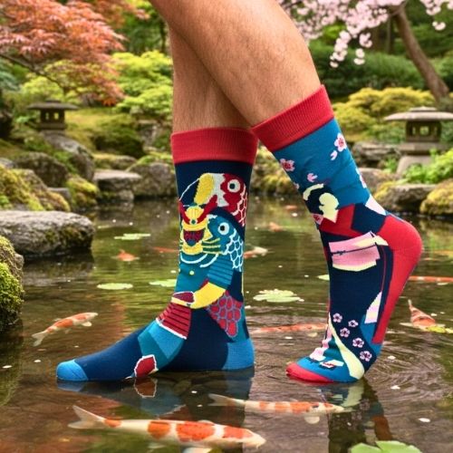 Calcetines Geisha & Samurai Japoneses