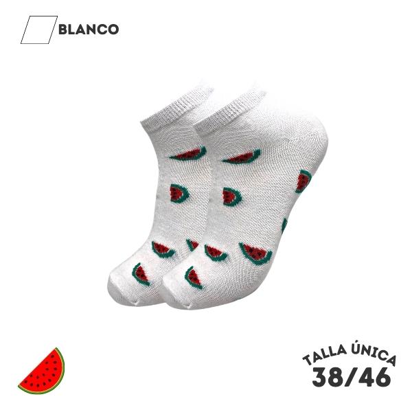 Calcetines Tobilleros Sandias - WALKCOLOR