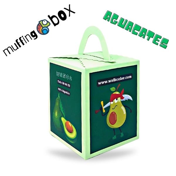Muffing Box Aguacates | WALKCOLOR