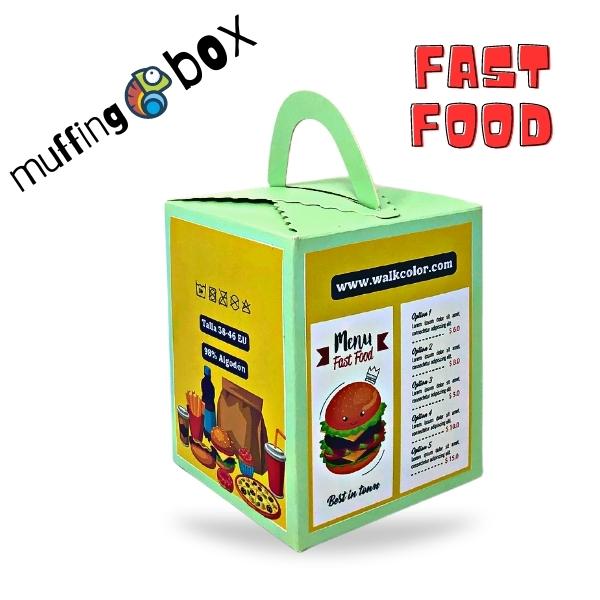 Muffing Box Fast Food | WALKCOLOR