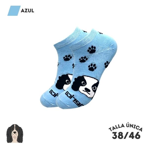 Calcetines Tobilleros Dog America - WALKCOLOR