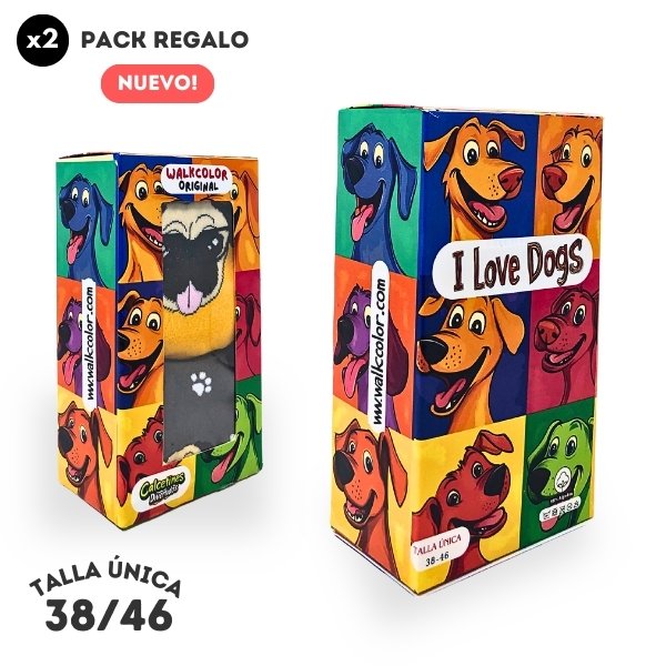 Pack Regalo Pugs - WALKCOLOR