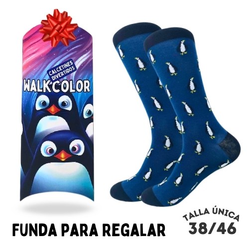 Calcetines Pingüinos Regalo