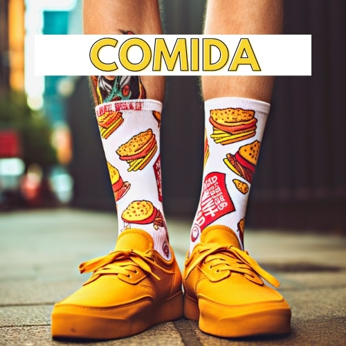 Calcetines Comida Walkcolor