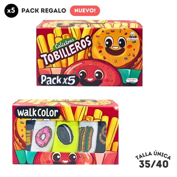 Pack Regalo Comidas - WALKCOLOR