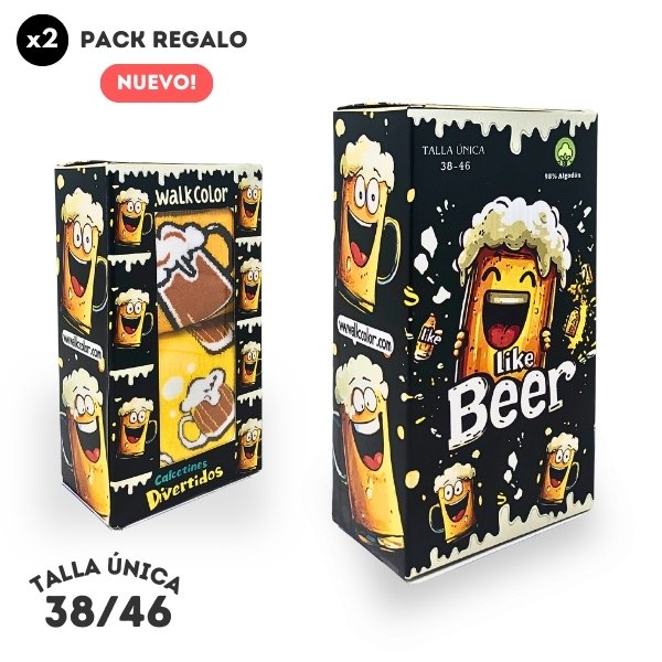 Pack Regalo Like Beer - WALKCOLOR