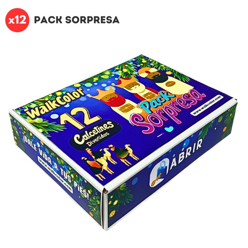 Pack de 12 Calcetines Sorpresa Reyes