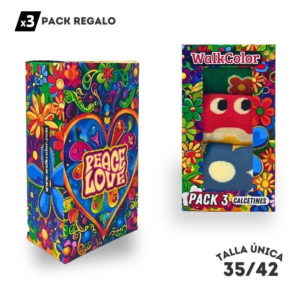 Pack Regalo Peace & Love - WALKCOLOR