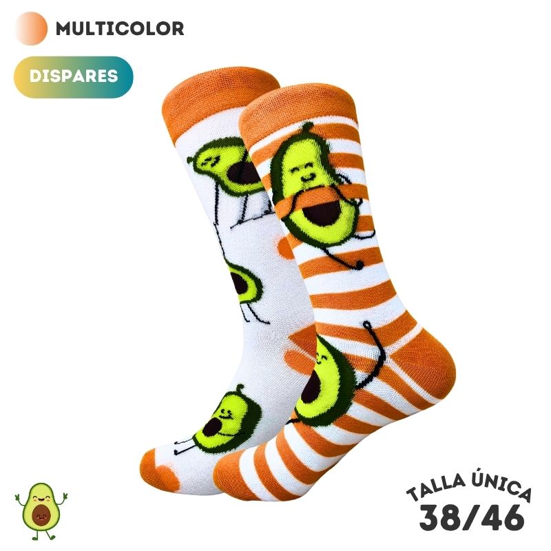 Calcetines Dispares Aguacates